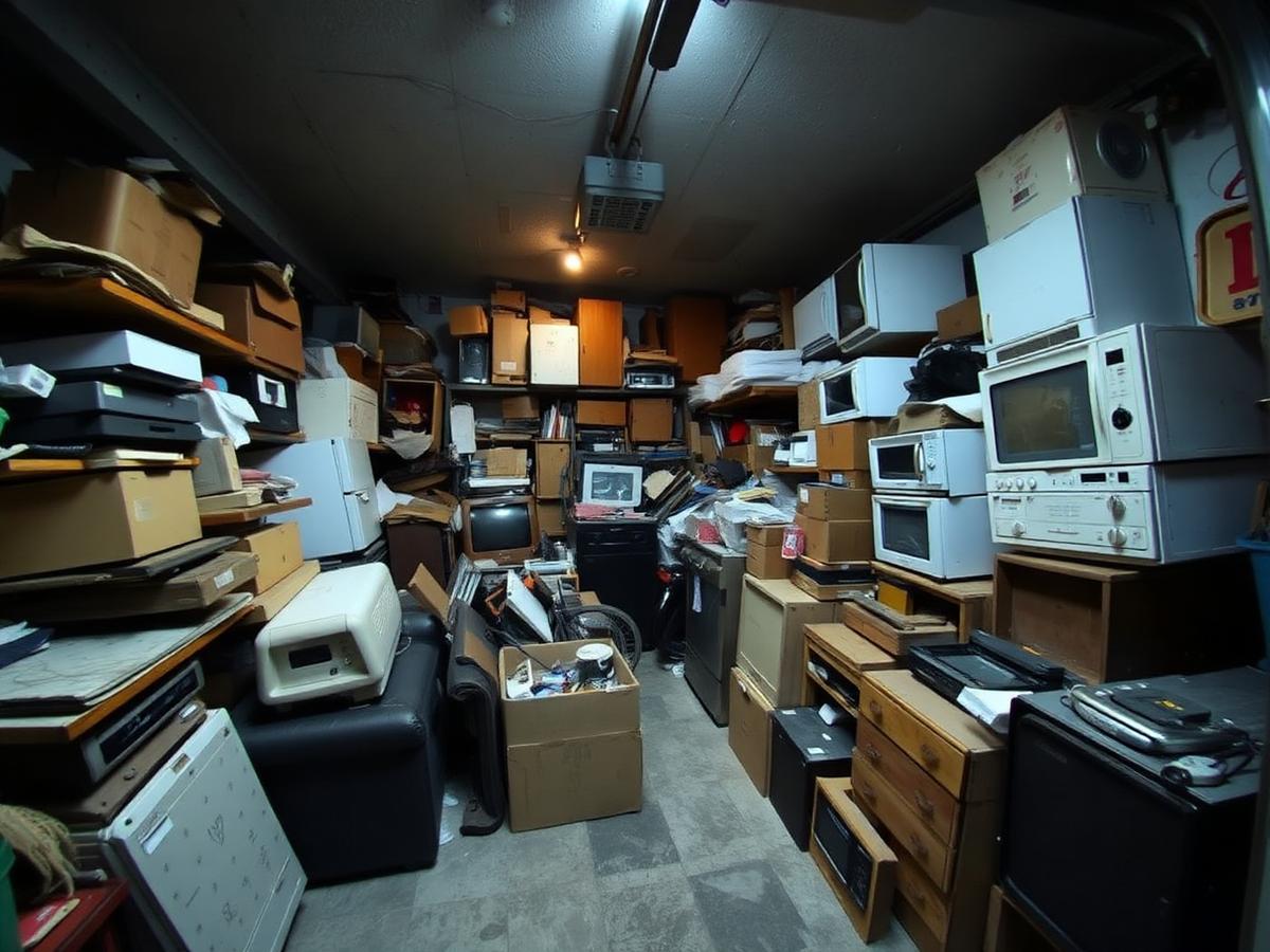 Garage clean-out — Silver Spring before
